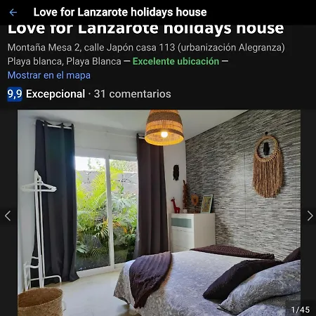 Appartamento For Lanzarote Holidays House